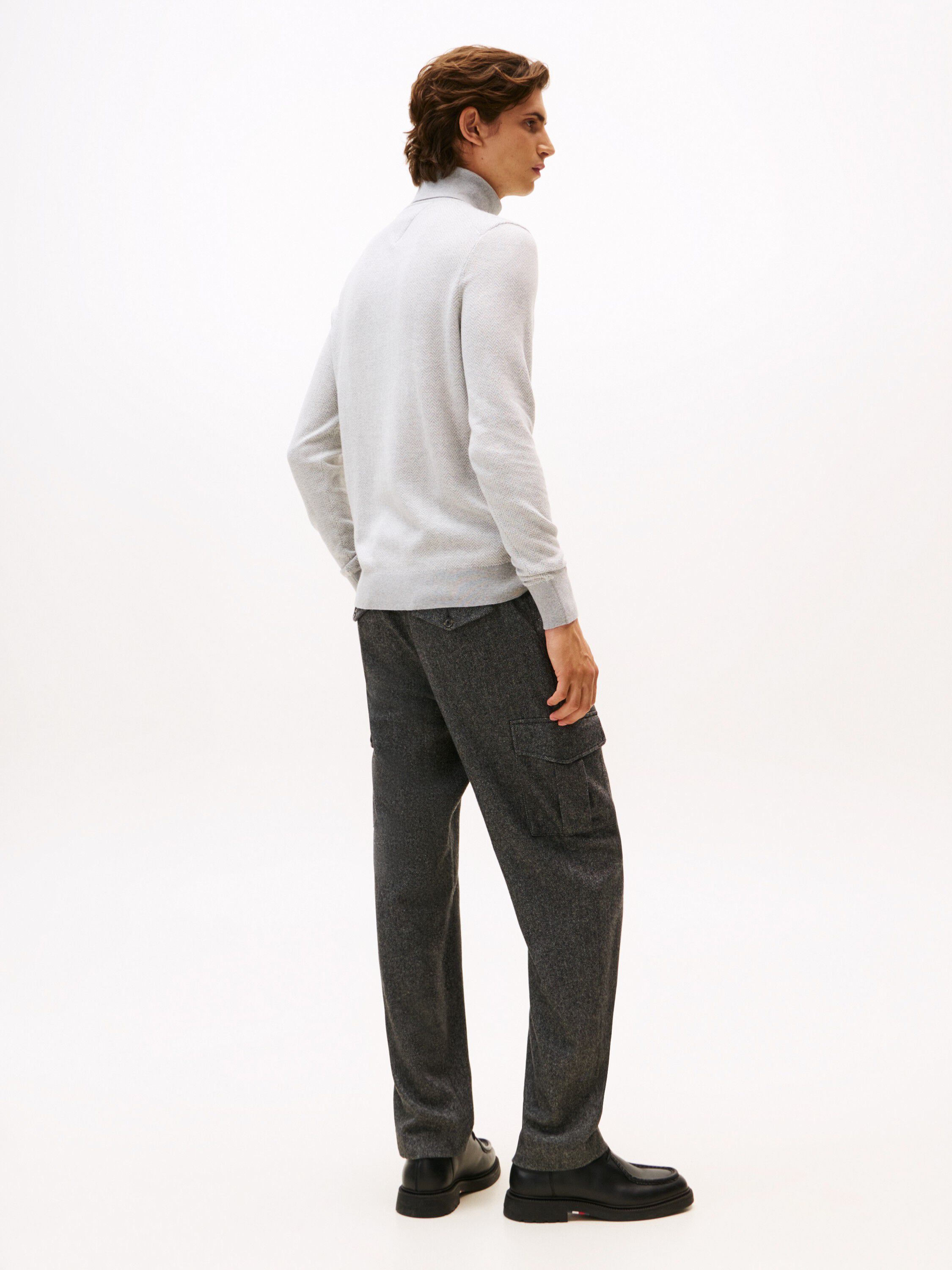 PIMA CTN CASH HERRINGBONE ROLL