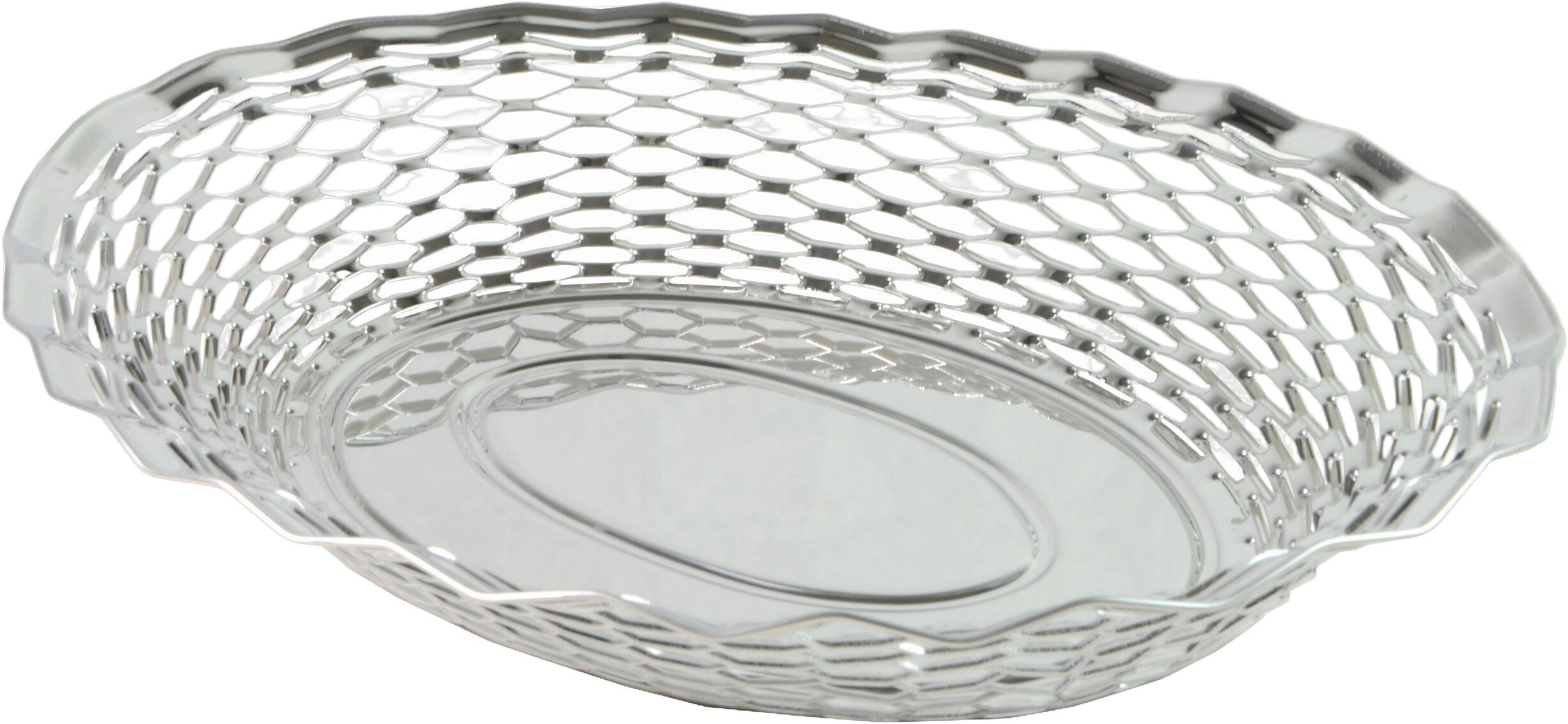 BREAD BASKET Small 25 x 18 cm - Stainless Steel