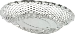 BREAD BASKET Small 25 x 18 cm - Stainless Steel