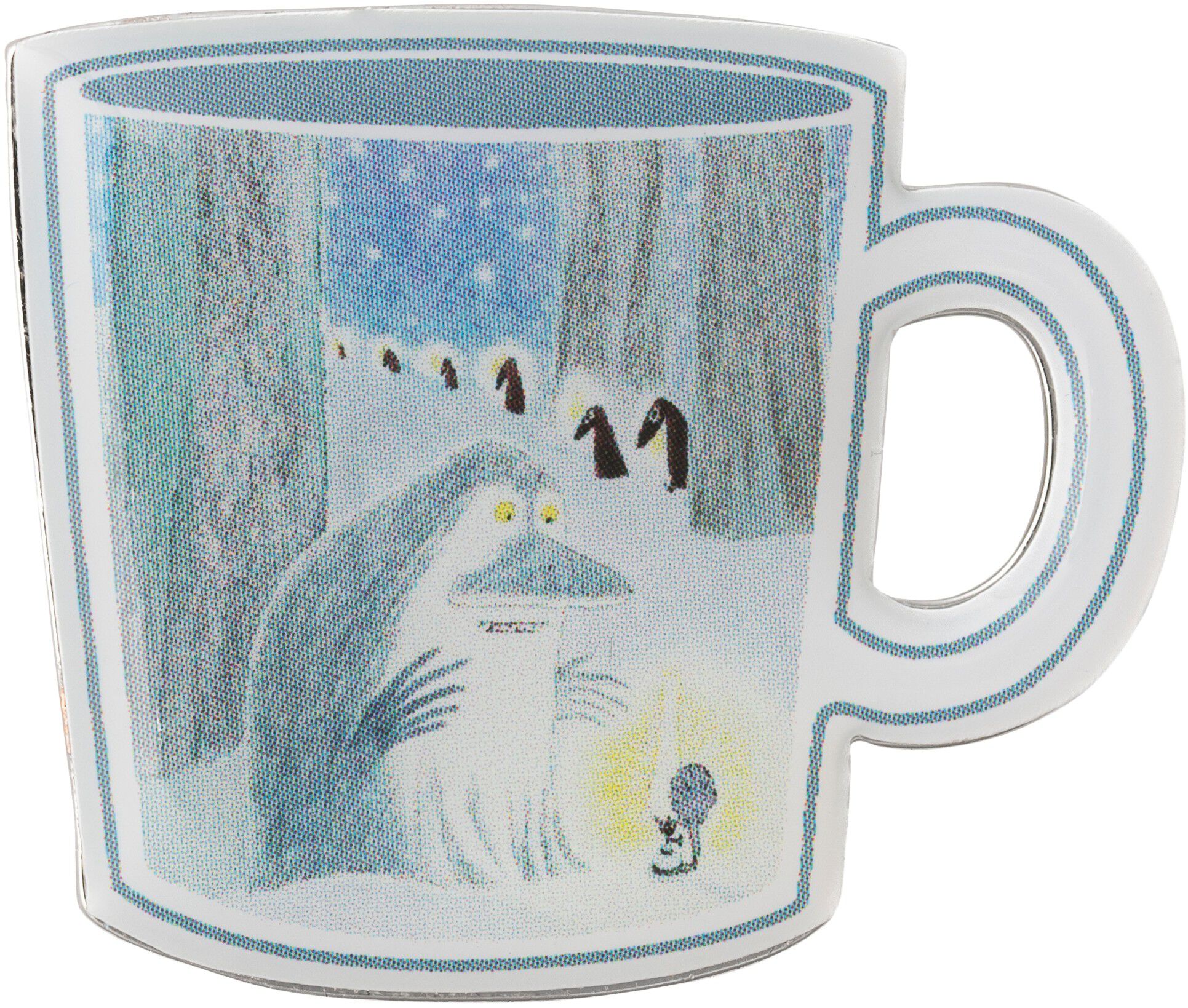 Moomin pin Vinternats gl&oslash;d