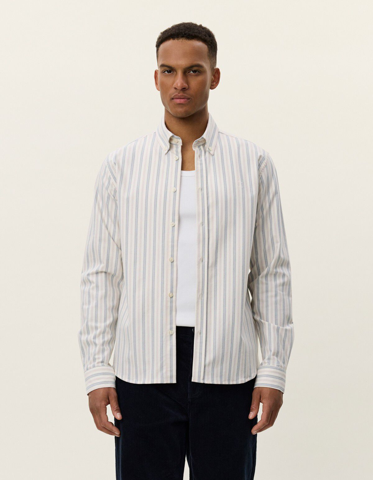 Konrad Striped Oxford Shirt