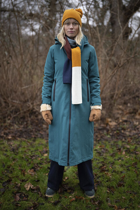 Danesandur Winter Coat Dark Slate