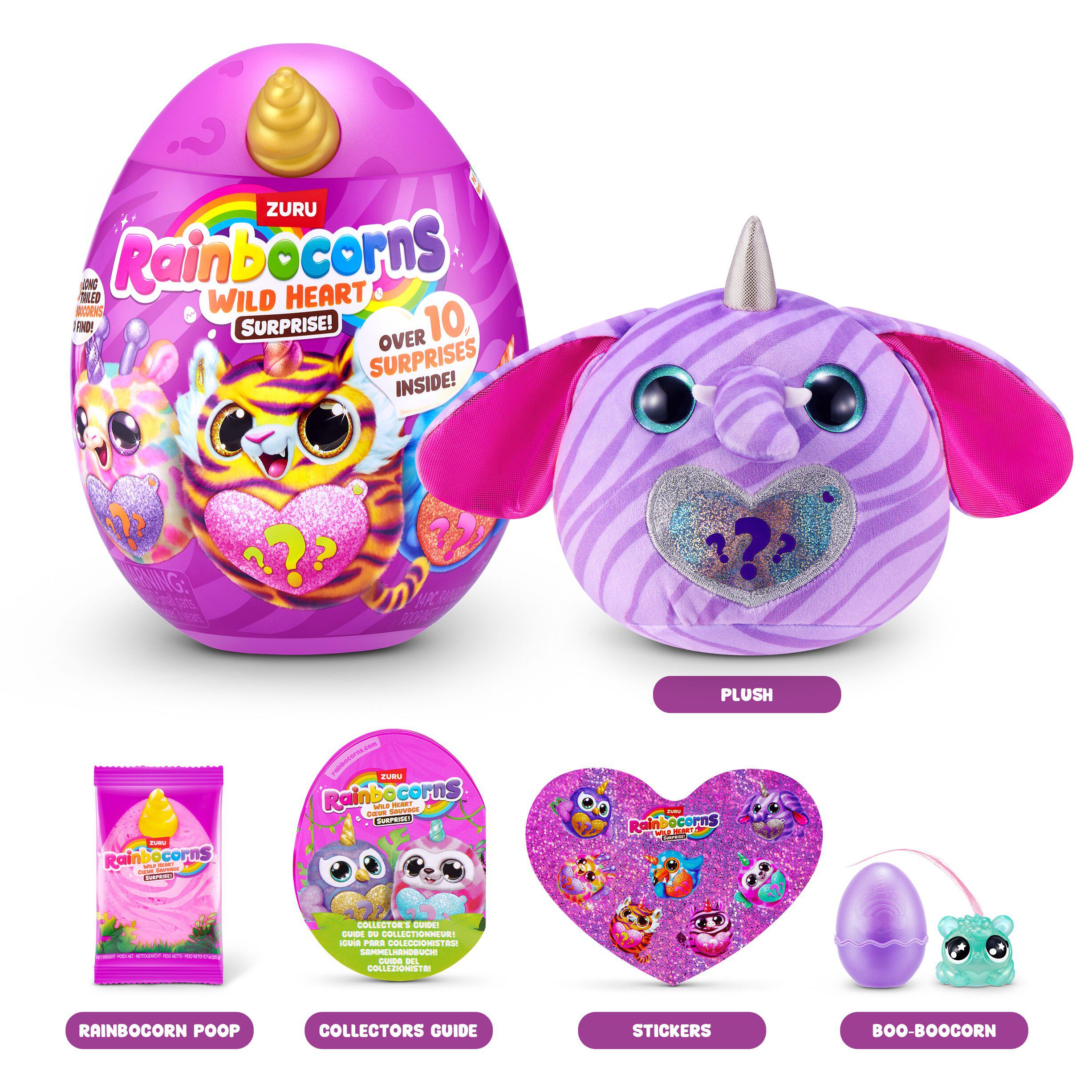 Rainbocorns Sparkle Heart