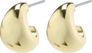 ALEXANE chunky mini hoop earrings gold-plated