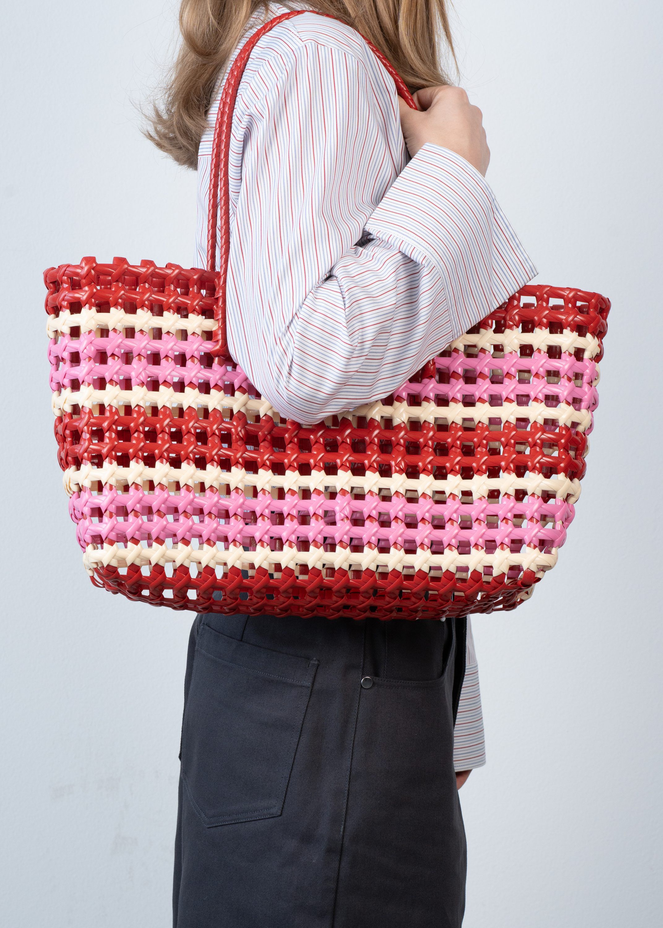 Kaya Woven Tote Small