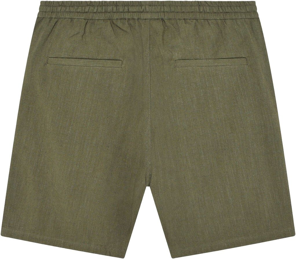 Fig loose linen-mix shorts