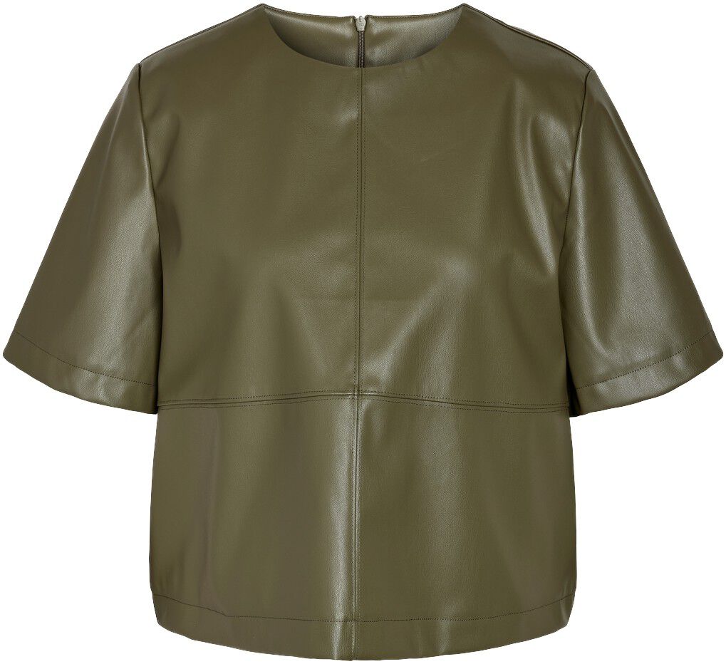 NMNUNA S/S PU TOP /TNT9