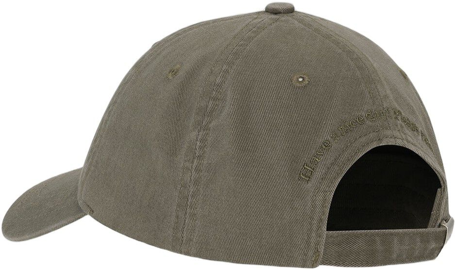 Washed Cotton Canvas Cap Emb
