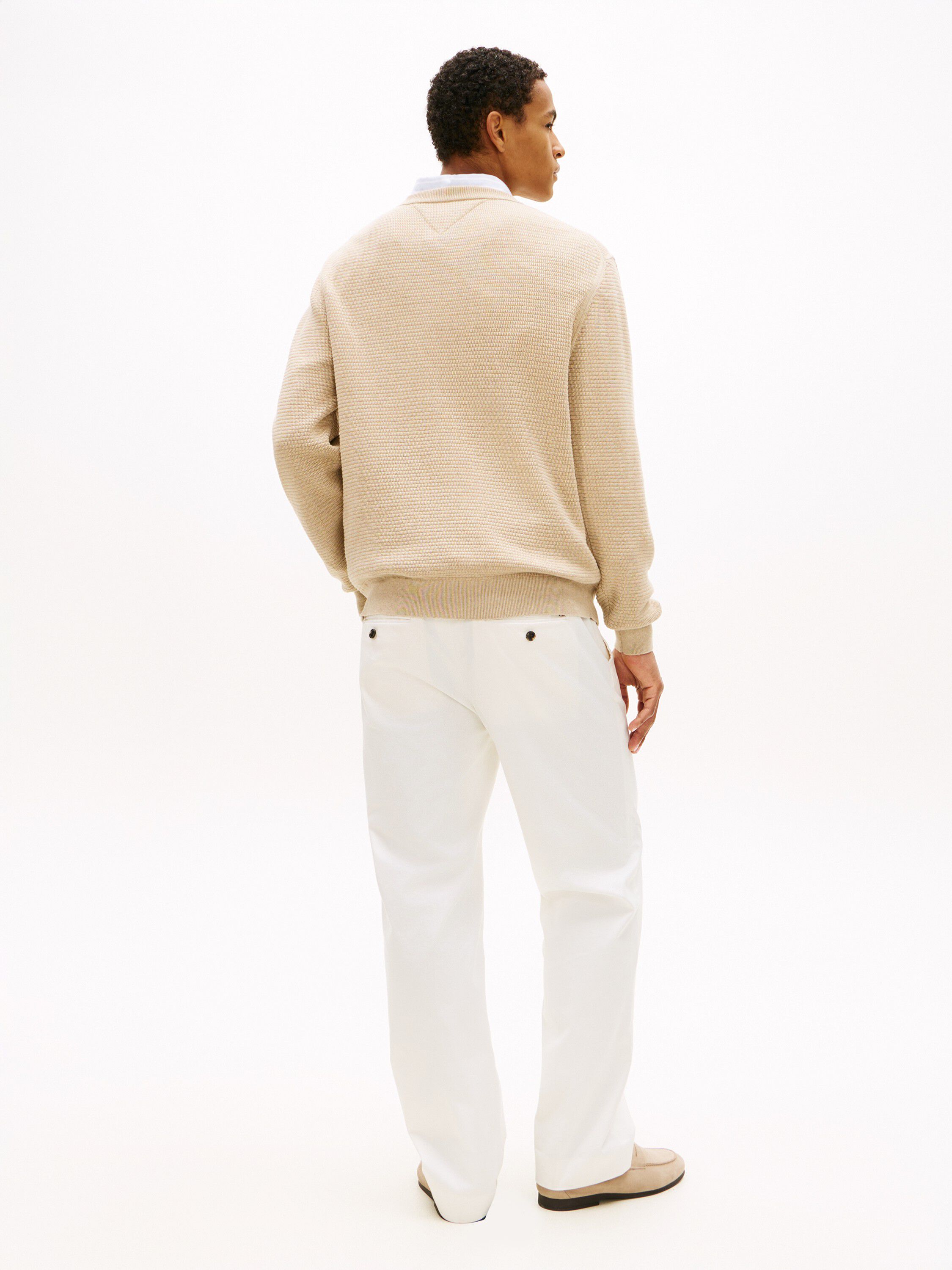 SEASONAL STRUCTURE CREW NECK