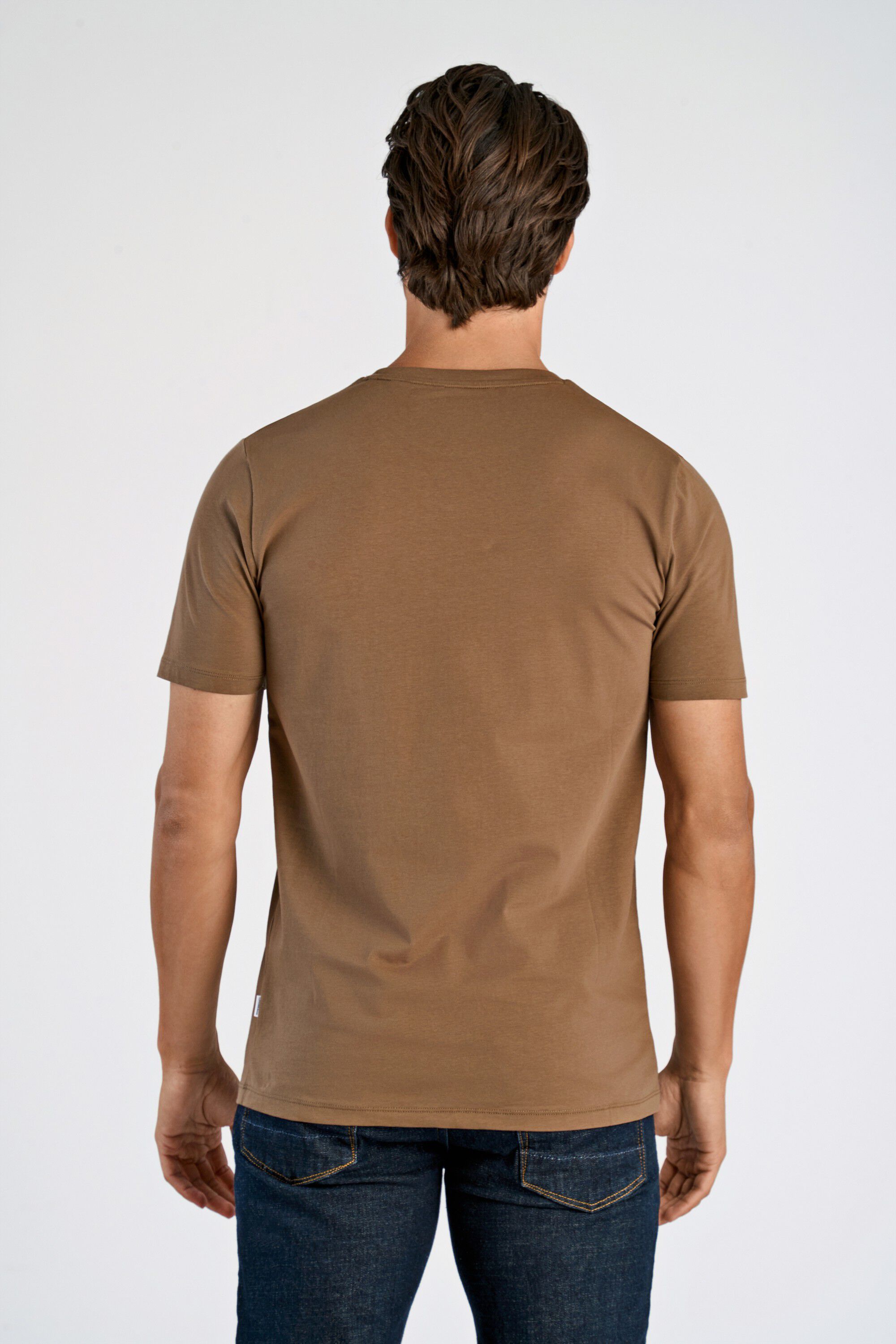 Mens stretch crew neck tee S/S