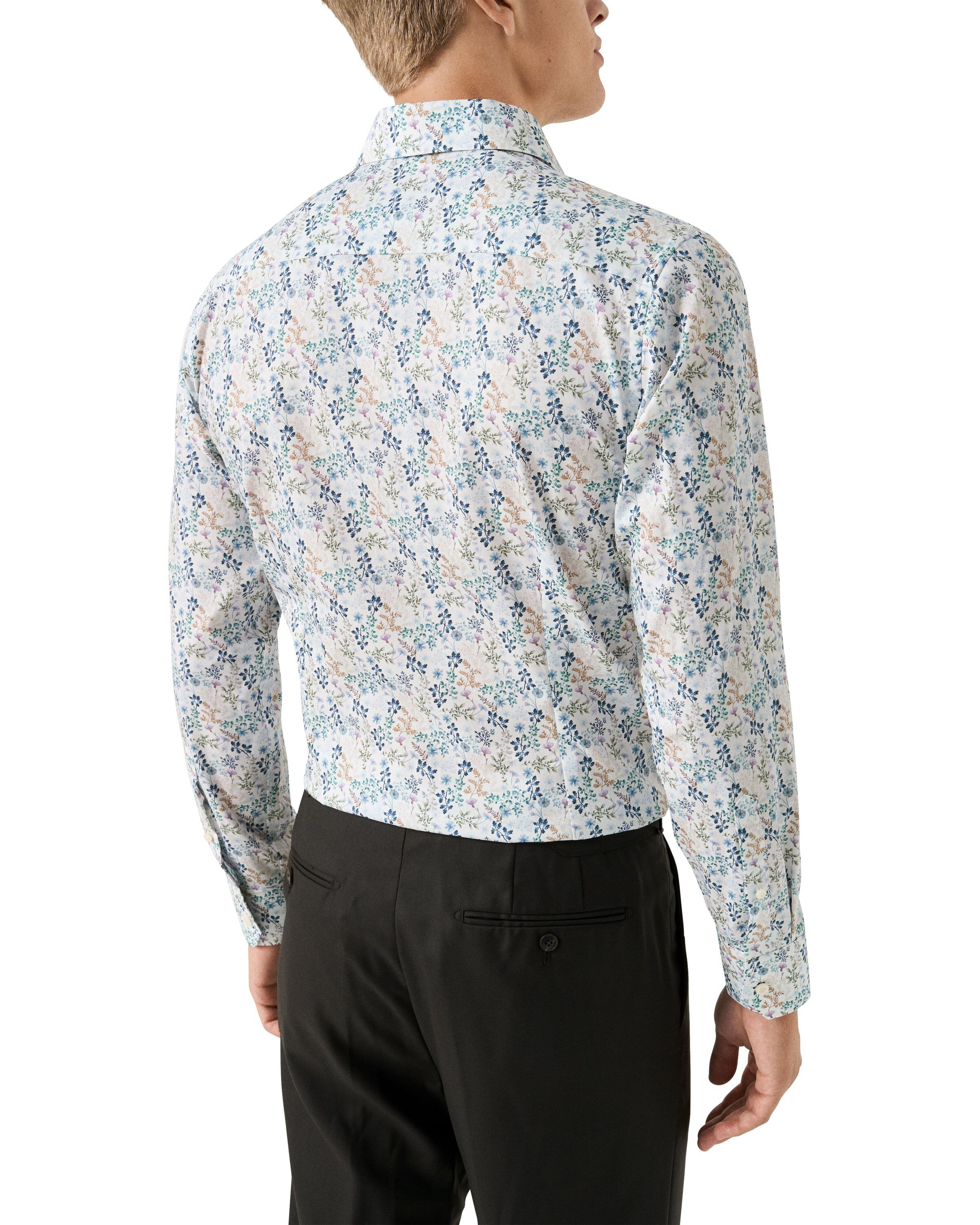 Contemporary Fit Floral Twill Shirt
