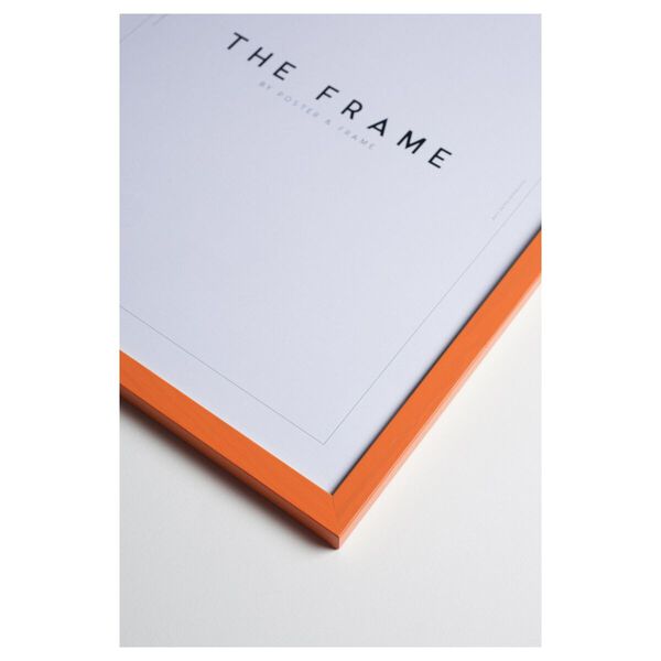 Orange Wood Frame