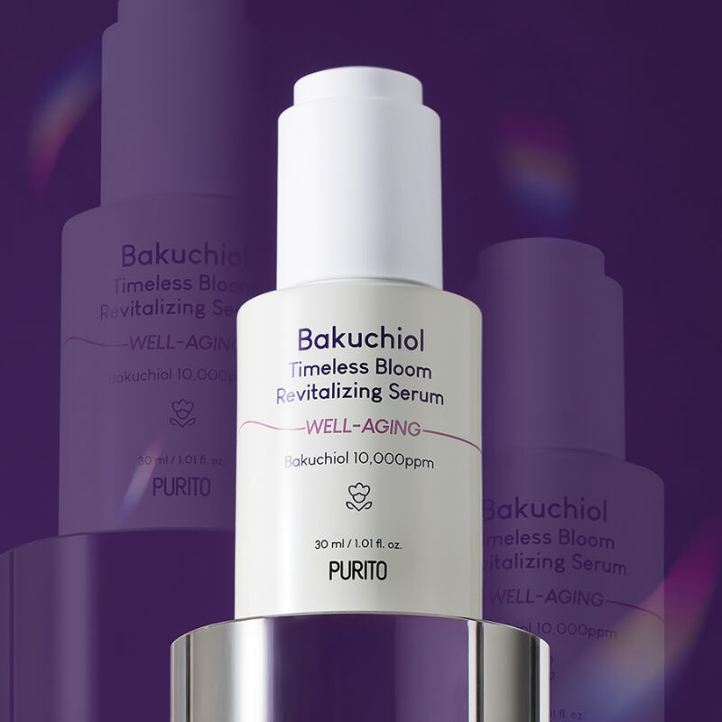 Bakuchiol Timeless Bloom Revitalizing Serum