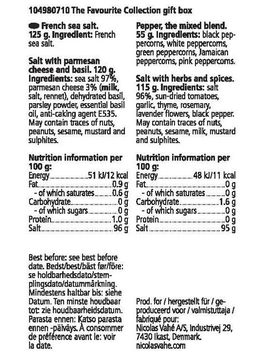 Gave&aelig;ske, Nicolas Vah&eacute; favourite collection