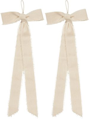 Bow Decoration - Small - Set of 2 - Natural