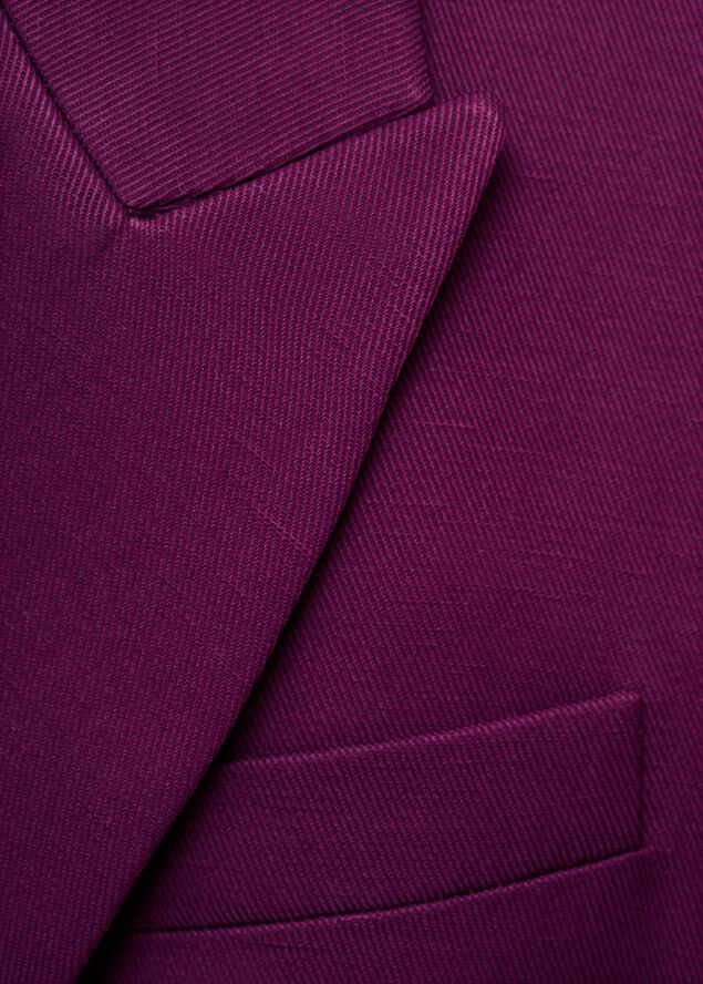 Double-breasted suit jacket