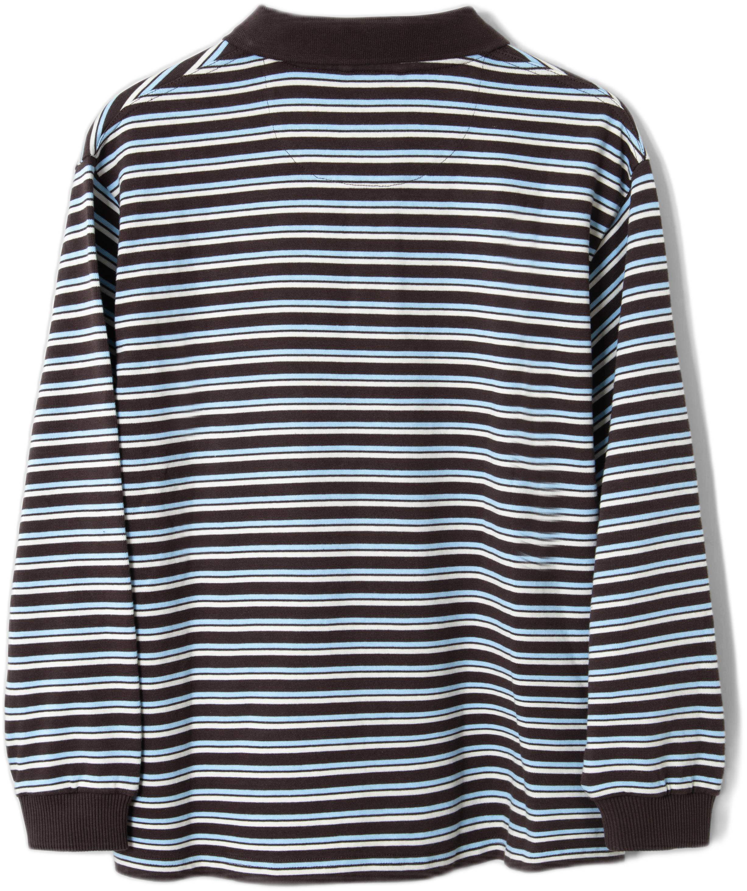 REMIE RUGBY - CHOC/BLUE STRIPE