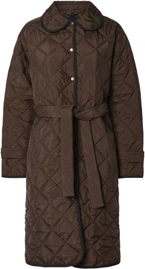 PCEMILY LONG QUILTED JACKET NOOS BC