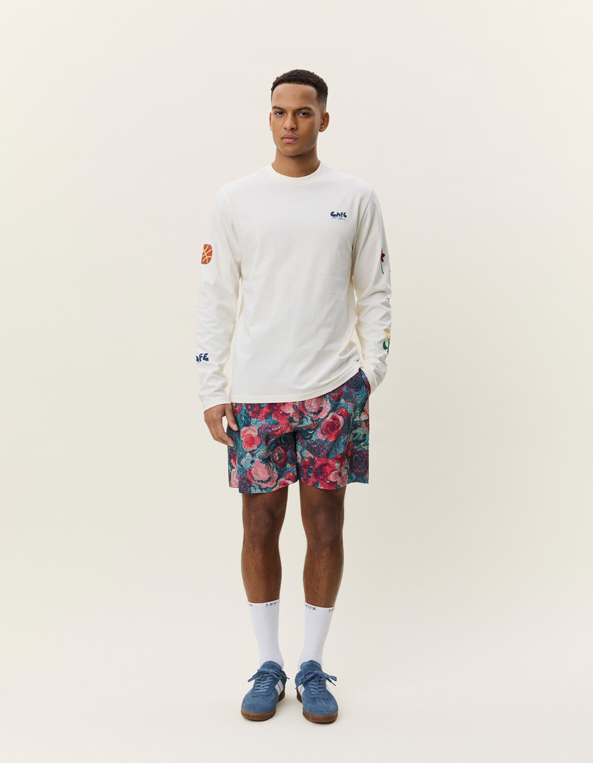 Caf&eacute; LS T-Shirt