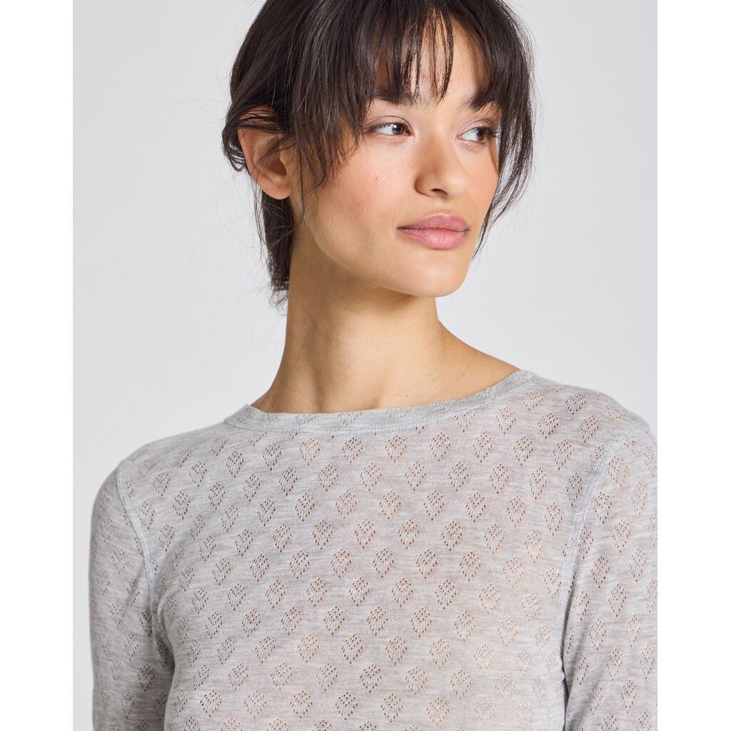 Fermi L/S Silk Top