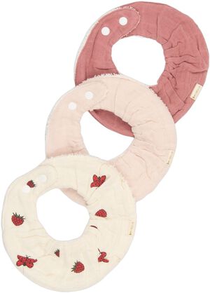 Ruffle Bib 3-pack - Into The Garden