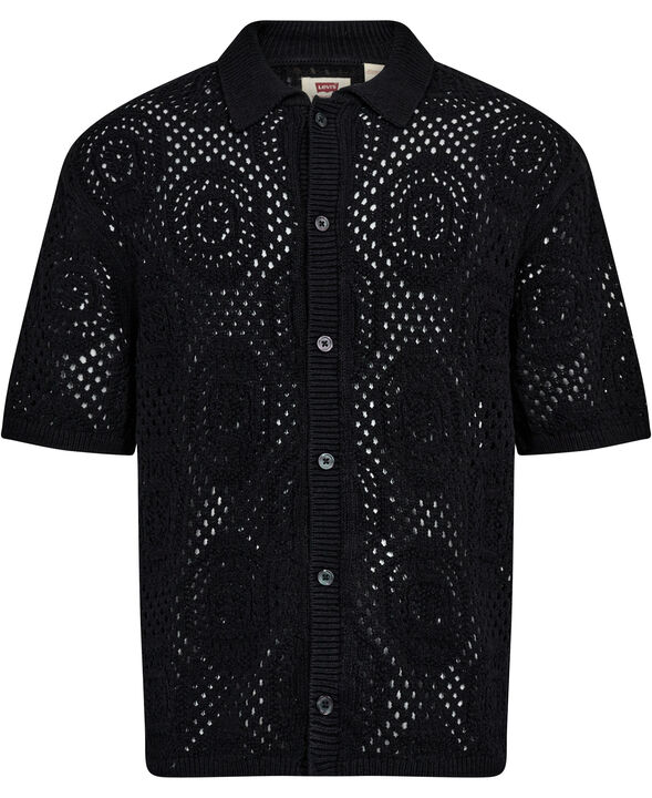 SWEATER CAMP SHIRT POINTELLE C