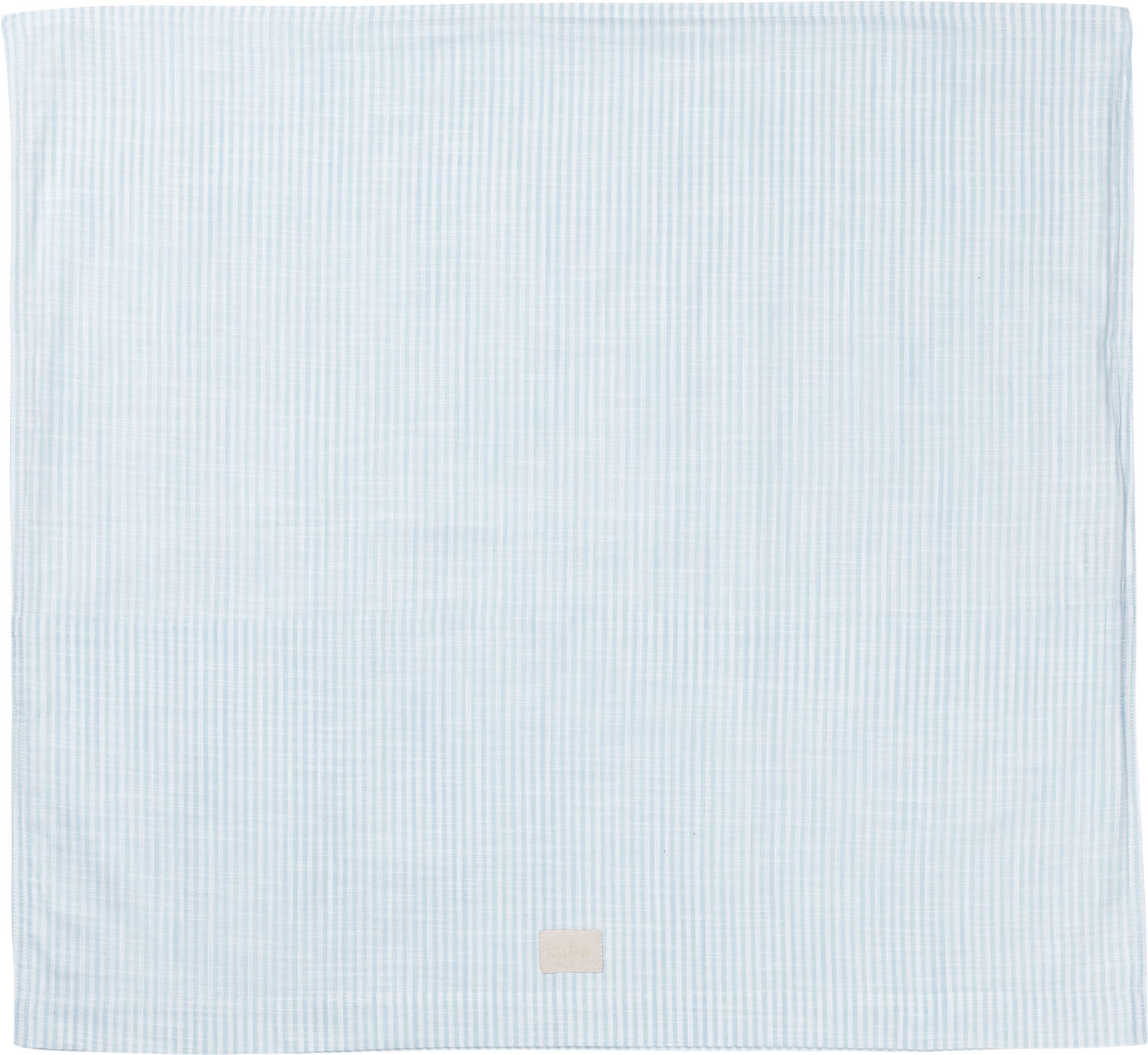 Monochrome Lines Pudebetr&aelig;k lys bl&aring;/hvid 70x50 cm NO