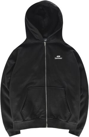 Oversized Zip Hoodie Logo