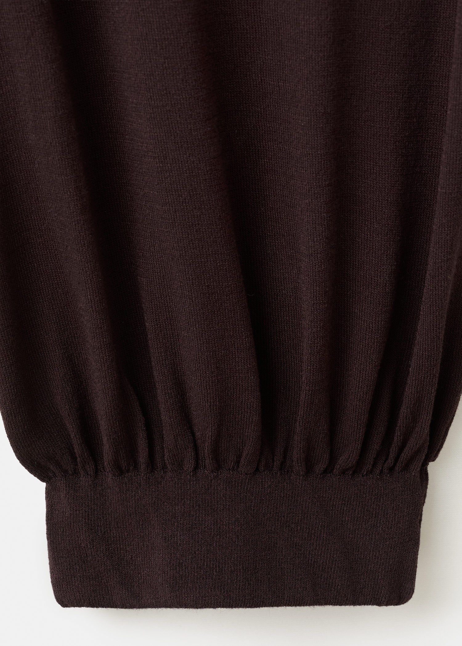 Balloon knit trousers