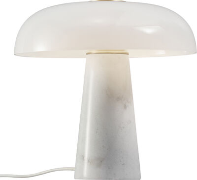 Glossy | Bordlampe | Opal hvid