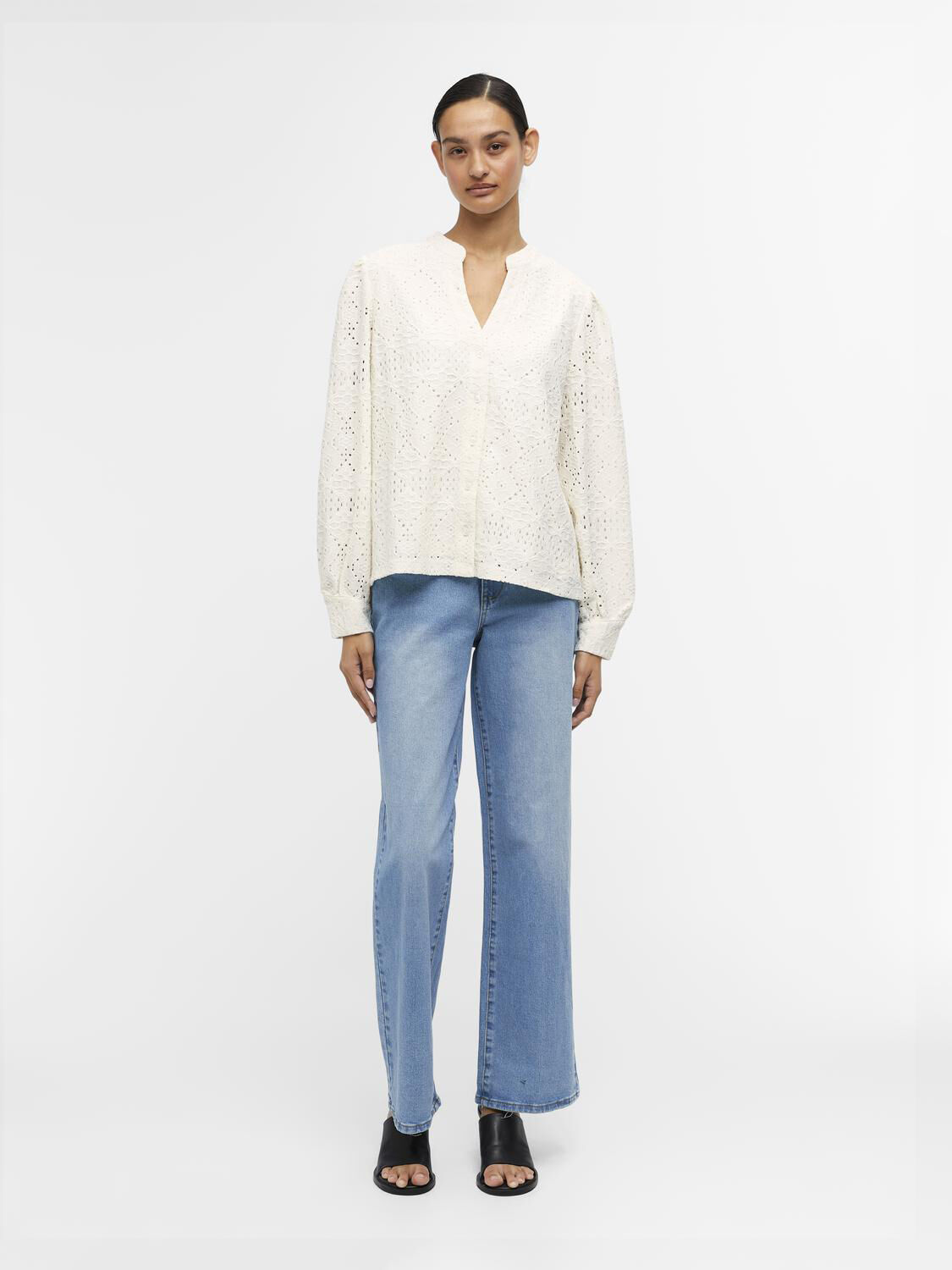 OBJFEODORA MARIKA L/S SHIRT NOOS