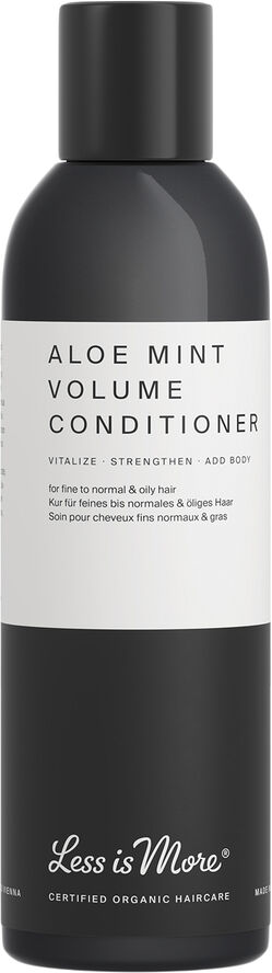 Organic Aloe Mint Volume Conditioner 200 ml.