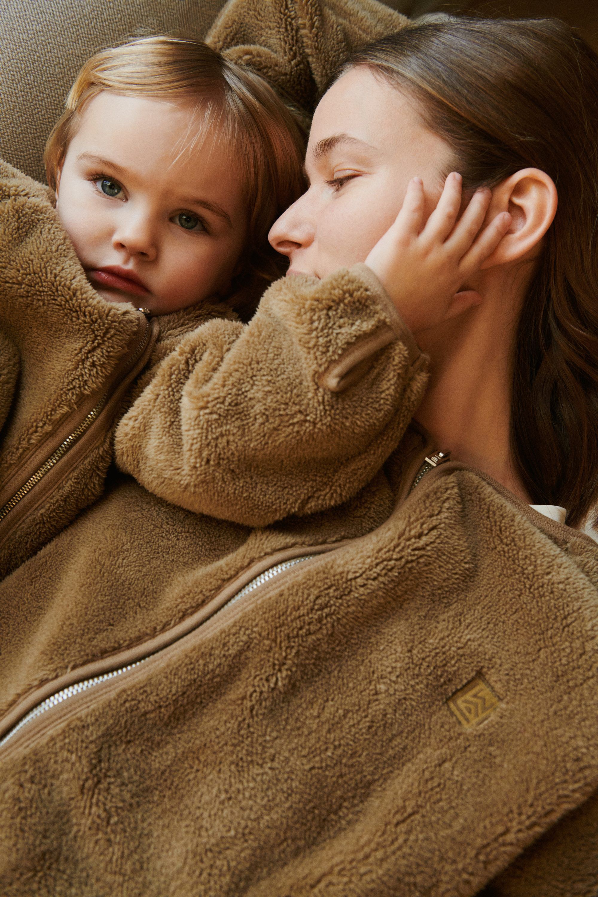 Calina Pile Jacket Oat-86