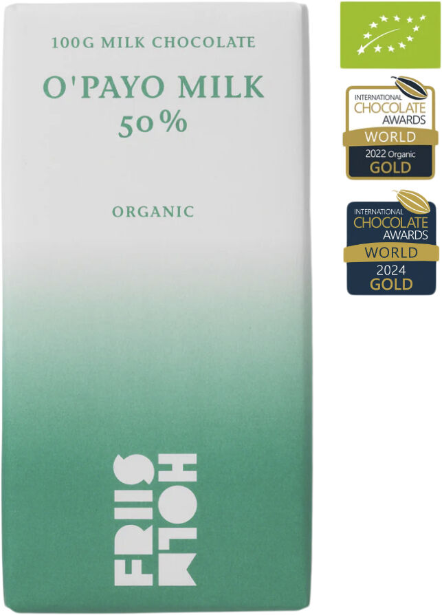 O'Payo Milk 50 %, Nicaragua, Organic