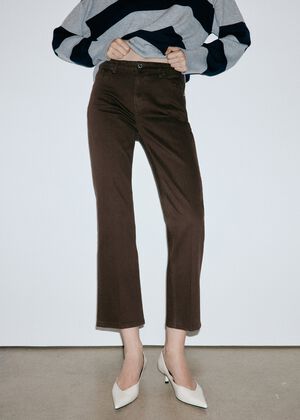 Sienna flared cropped jeans