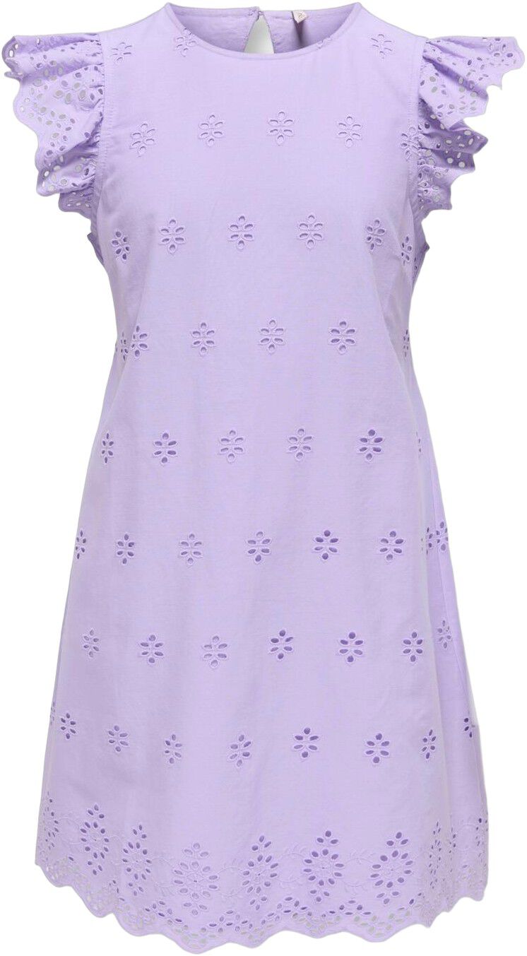 KOGLOU LIFE EMB SS OPEN BACK DRESS