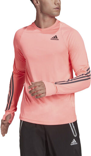 Run Icon Full Reflective 3-Stripes løbetrøje