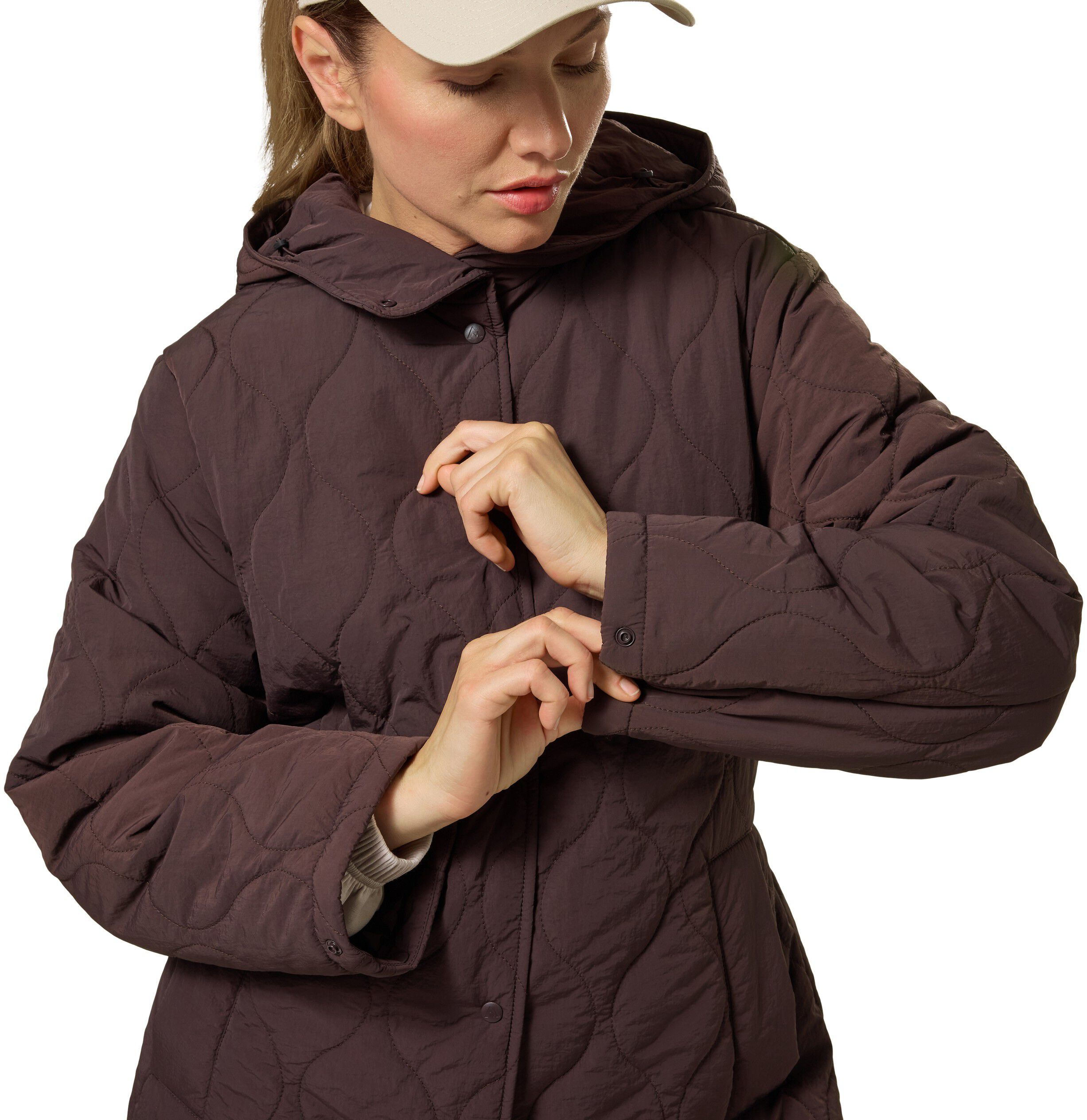 Hedde Quilted Coat Overgangs Jakke