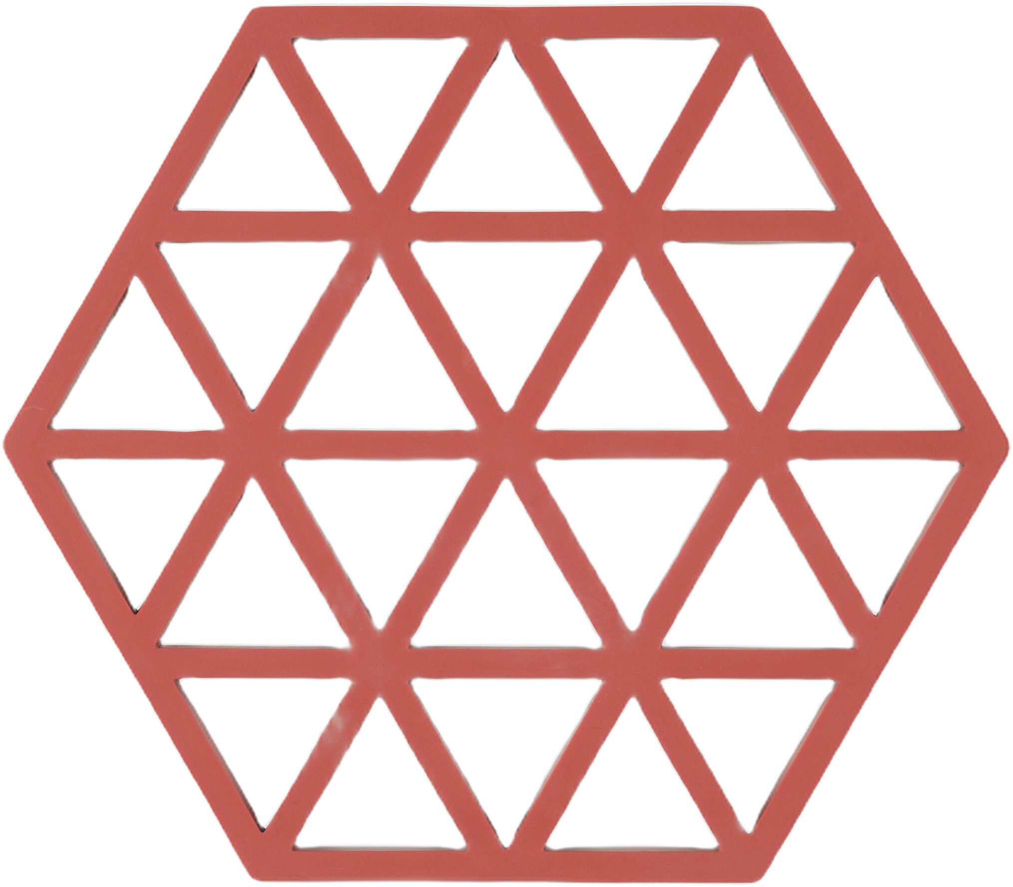 Bordsk&aring;ner Triangles Burned Red