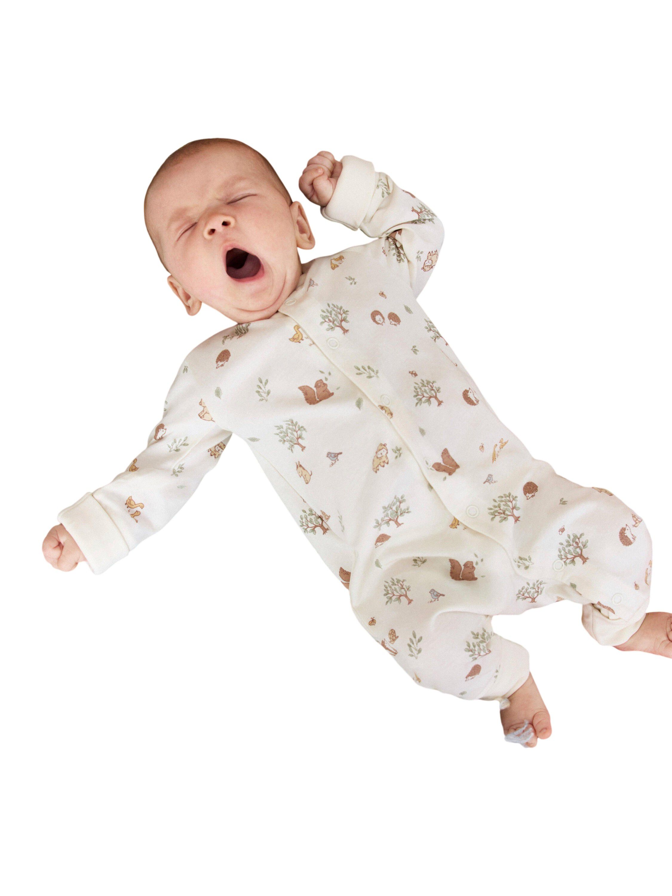 Pyjamas med vikbara muddar