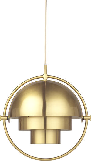 Multi-Lite Pendant - Small, Brass base, EU Shiny Brass
