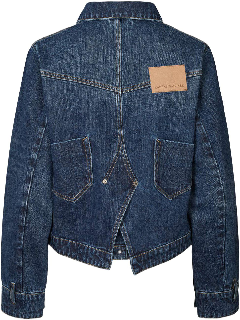 Patchwork denim jacket - Janny