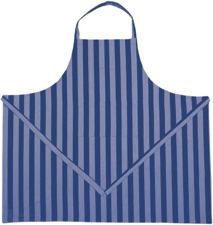 Apron 105x100 cm BIRK -Stripe blue