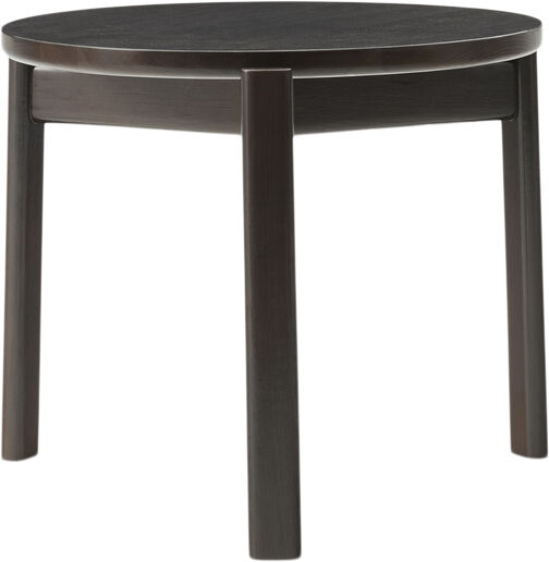 Passage Lounge Table, &Oslash;50, Dark Lac