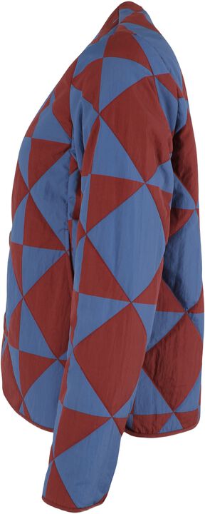Daneland AOP Thermo Jacket Dk Brick/Warm Blue DIAMETRIC