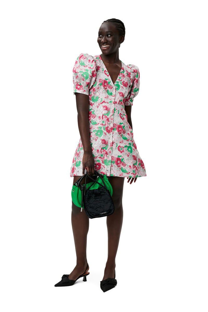 3D Jacquard Minikjole