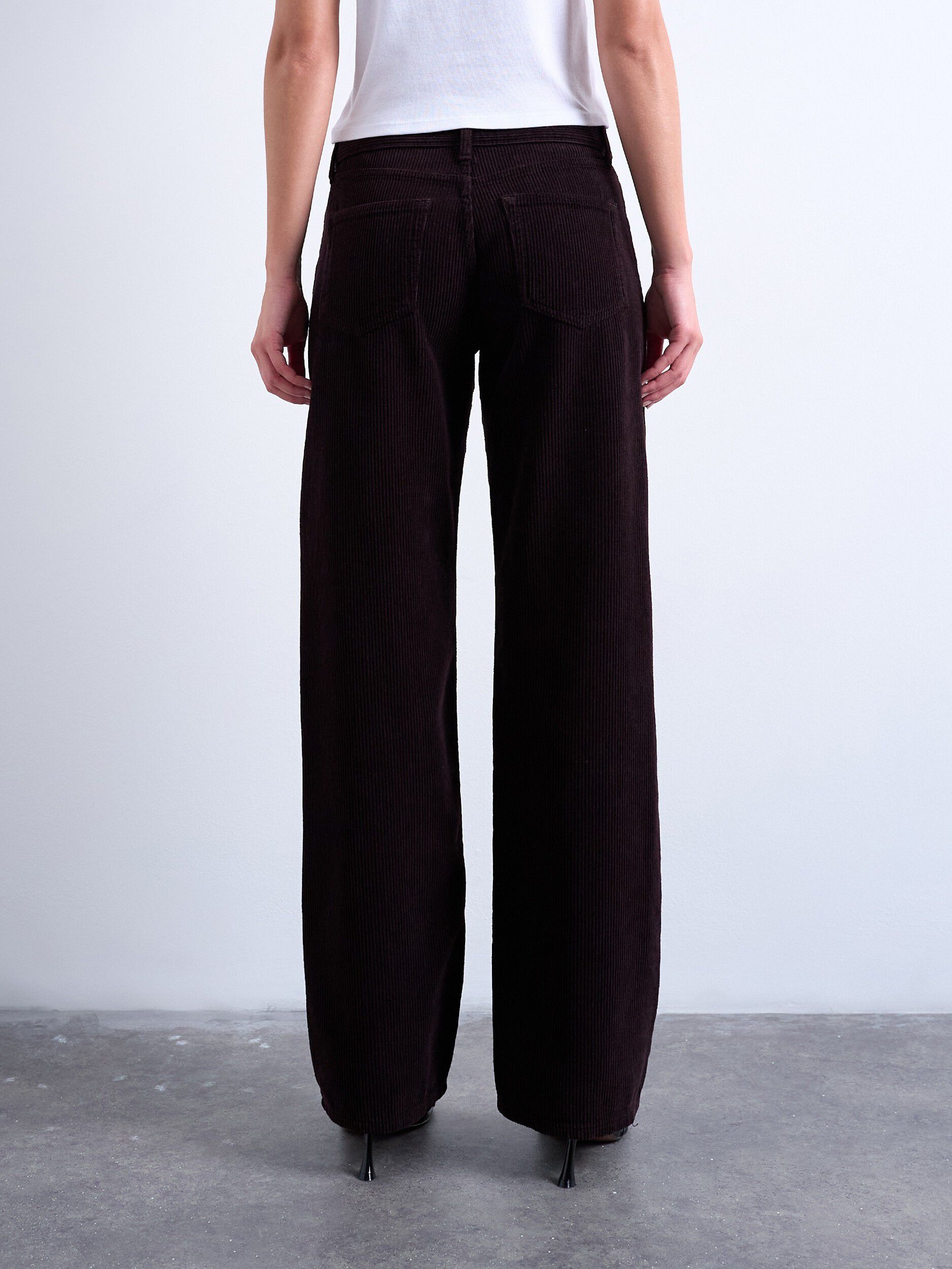 TSEMBER LR WIDE LEG DNM JEANS BR