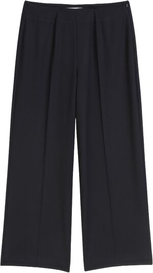 Pants, culotte style, clean look