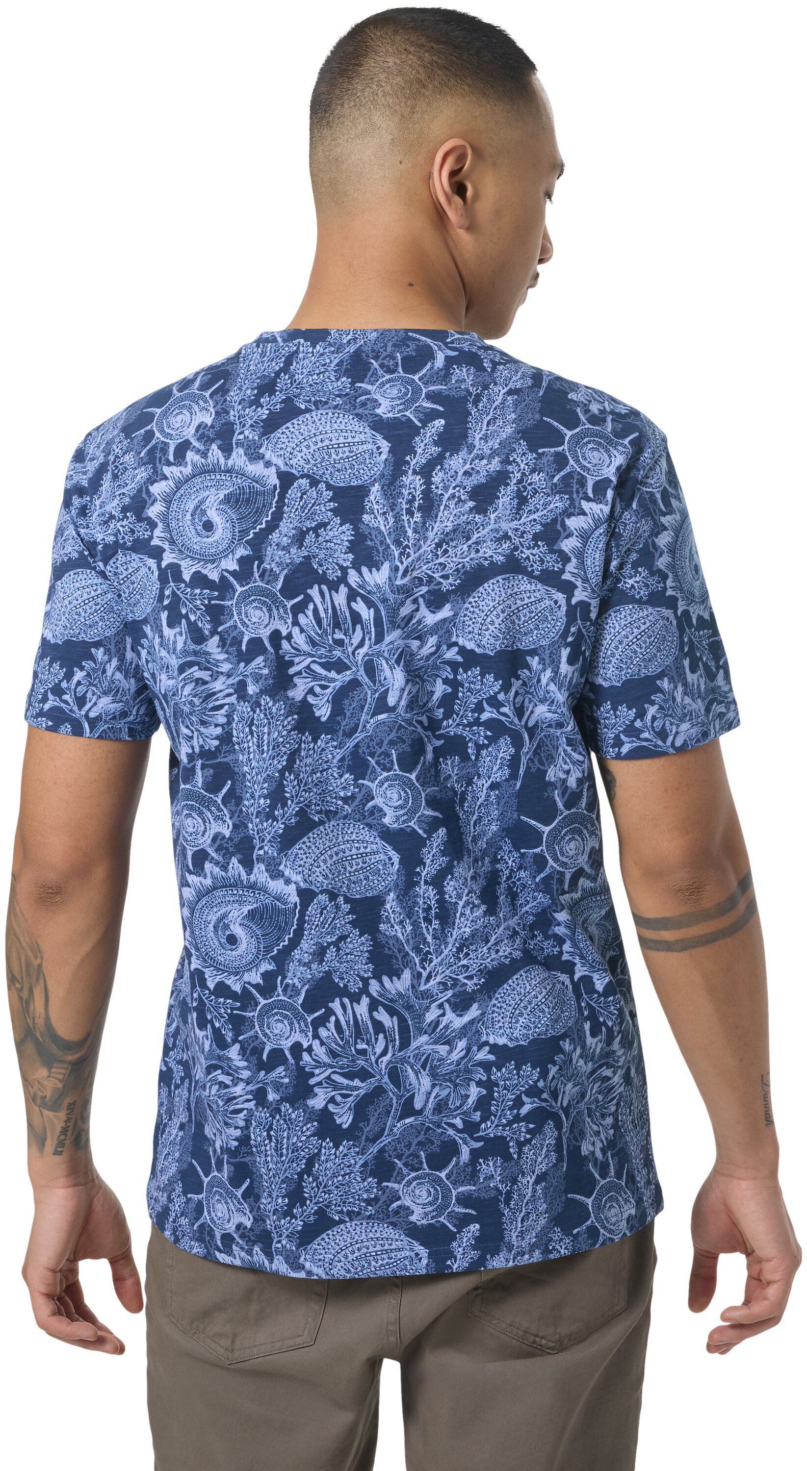 All Over Printed Slub T-shirt