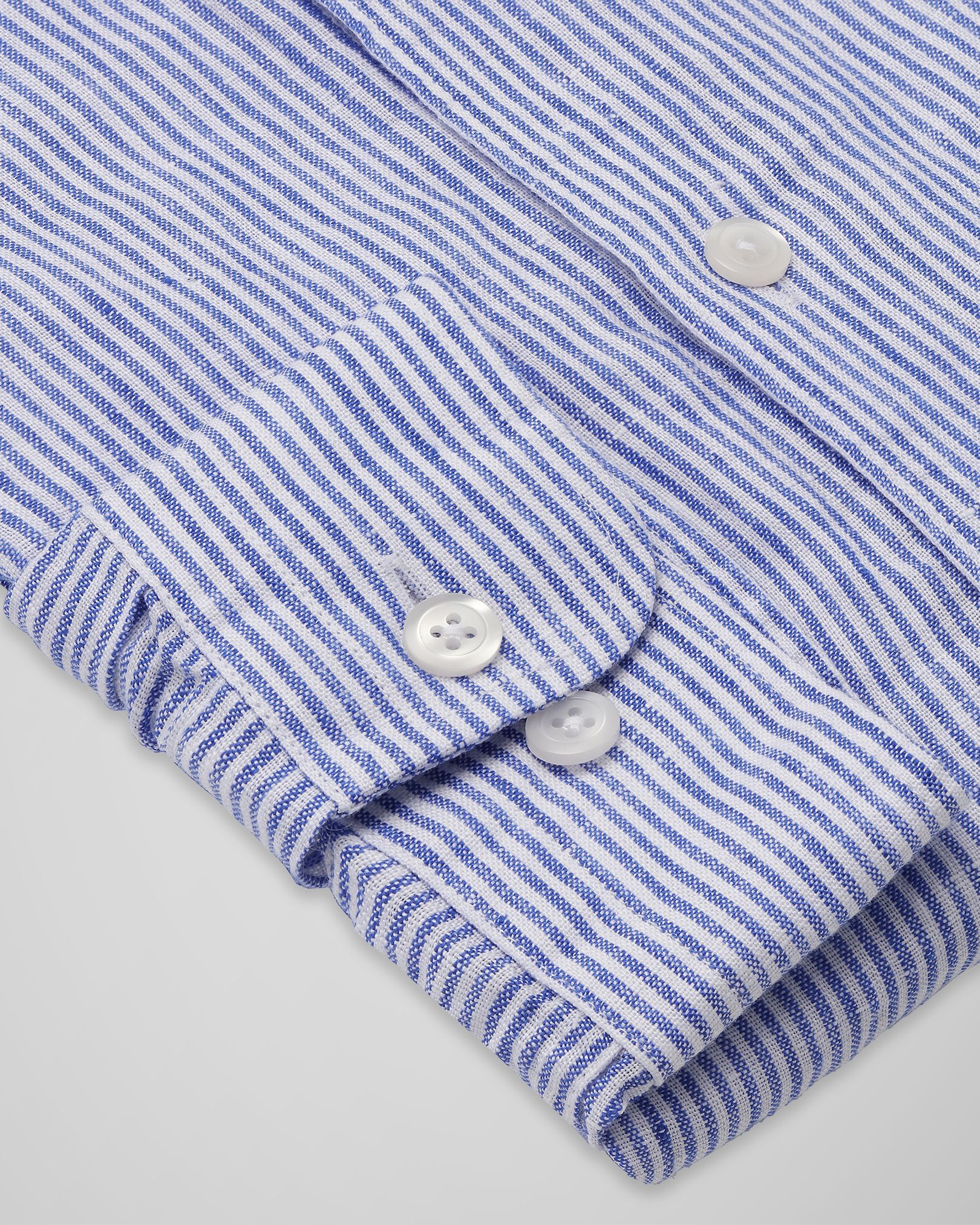 The Sicilian 2. 0 | Narrow Mid Blue Stripe | Contemporary
